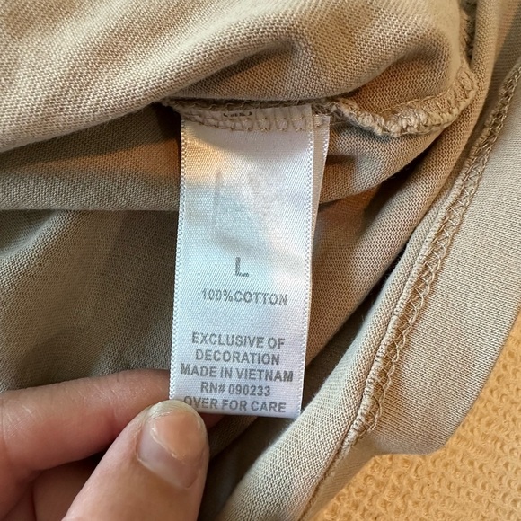 Fear of God Essentials Brown Short Sleeve Tee - Picture 6 of 10